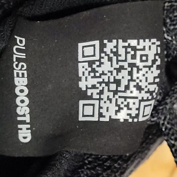 Adidas‎ Running Shoes Men's Size 13 Black Solar Red PulseBoost HD FU7333 - Picture 12 of 13